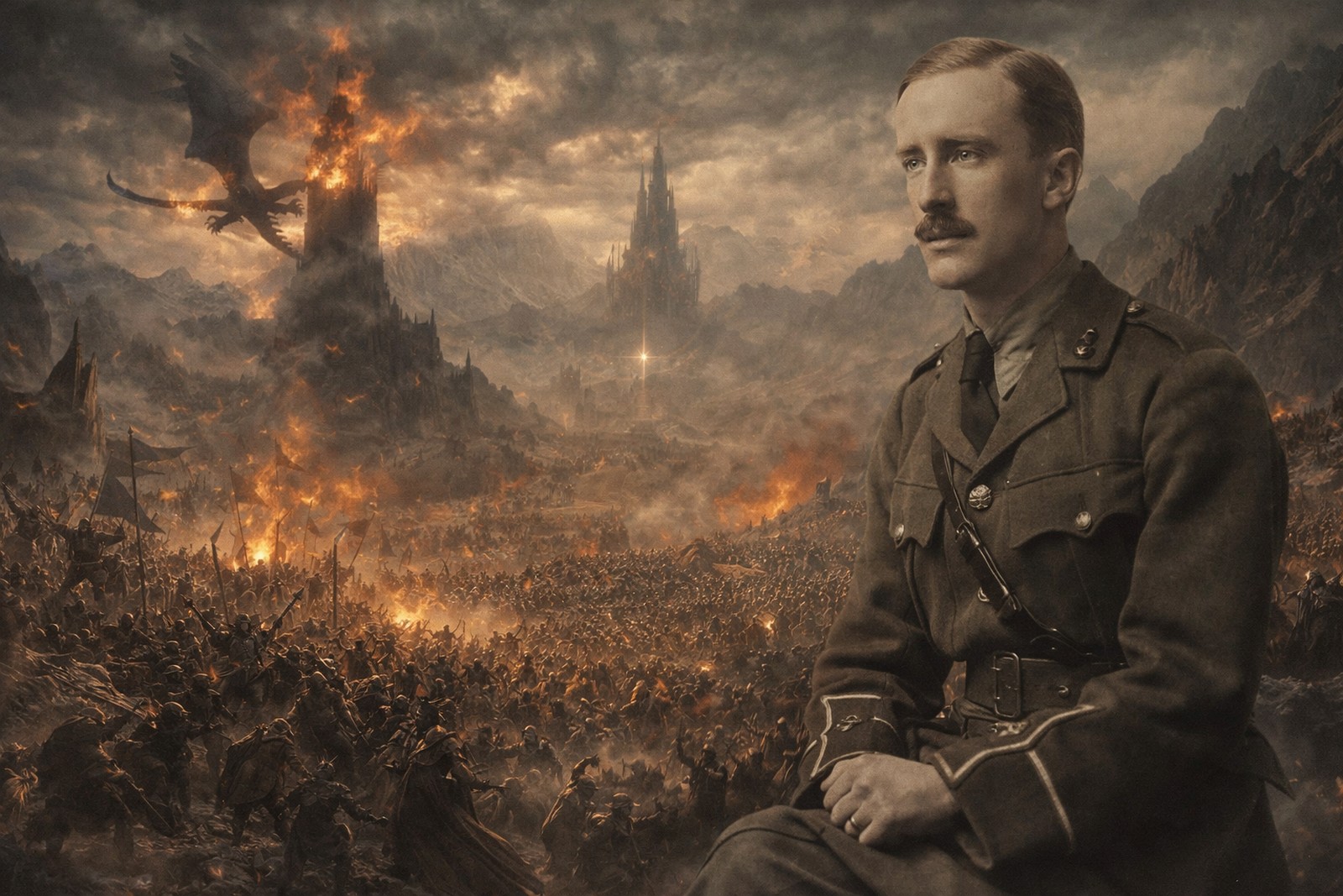 Bitva na Sommě jako kolébka Pána prstenů? Poručík Tolkien prošel peklem Velké války